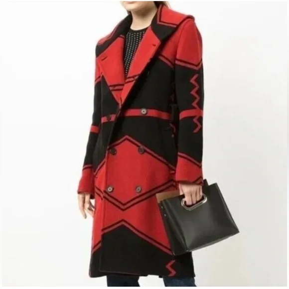 Polo Ralph Lauren Red and Black Coat - Picture 2 of 10
